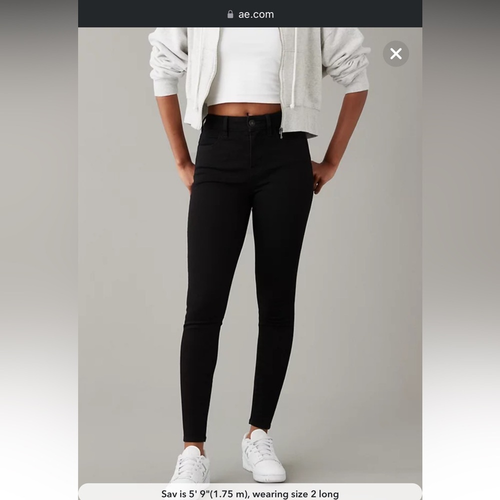 American Eagle Outfitters Women’s Skinny Jeans — Black